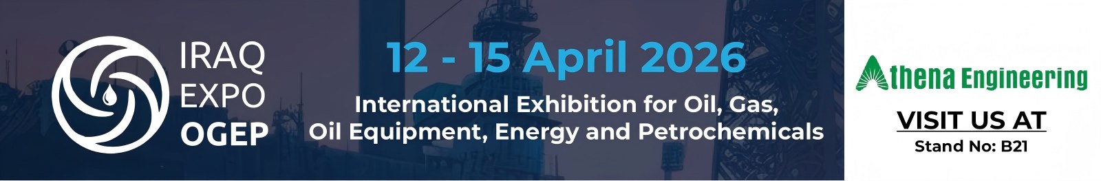 Γίνετε μέλος της Athena Engineering & Teffiko στην IRAQ EXPO OGEP 2026