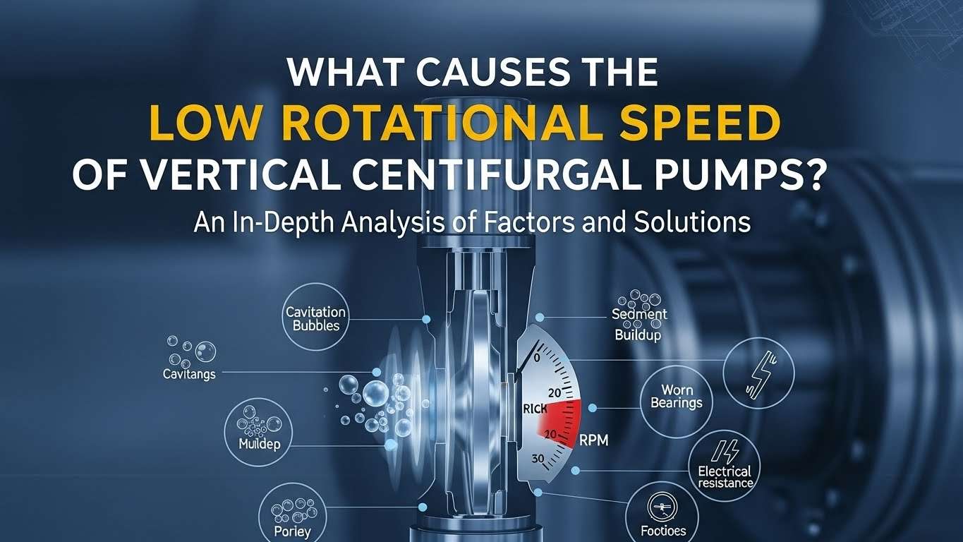 What Causes the Low Rotational Speed of Vertical Centrifugal Pumps